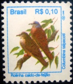 Selo postal regular emitido no Brasil em 1994 - 713 M