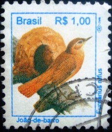 Selo postal regular emitido no Brasil em 1994 - 716 U