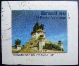 Selo postal regular emitido no Brasil em 1997 724 U