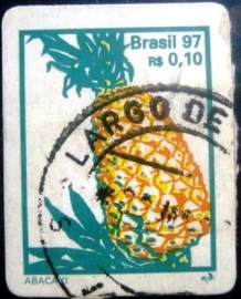 Selo postal regular emitido no Brasil em 1997 738 U
