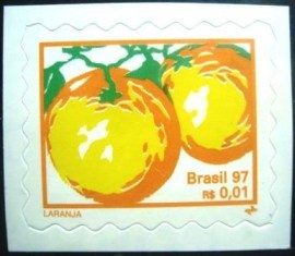 Selo postal regular emitido no Brasil em 1998 - 749 M