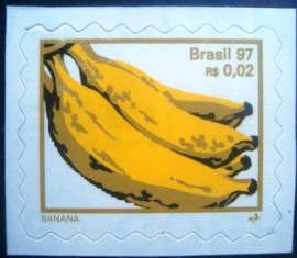 Selo postal regular emitido no Brasil em 1998 - 750 M