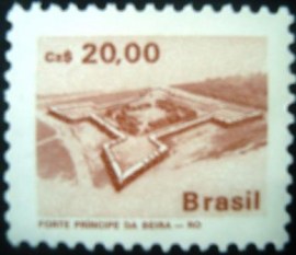 Selo postal Regular emitido no Brasil em 1987 - 651 M