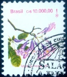 Selo postal regular emitido no Brasil em 1992 - 693 MCC