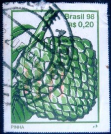Selo postal regular emitido no Brasil em 2000  766 U
