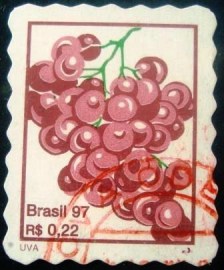 Selo postal do Brasil de 2000 Uvas - 783 U