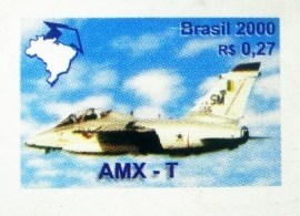 Selo postal Regular emitido no Brasil em 2000 - 794 M