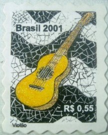 Selo postal Regular emitido no Brasil em 2001 - 809 M