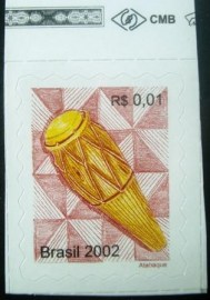 Selo postal Regular emitido no Brasil em 2002 - 815 M