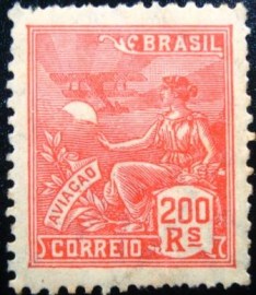 Selo postal do Brasil de 1931 200