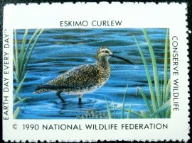 Selo National Wildlife de 1990 Eskimo Curlew