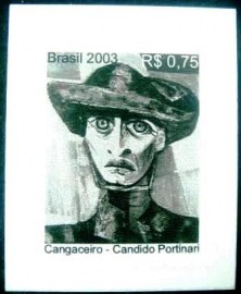 Selo postal Regular emitido no Brasil em 2003 - 828 M