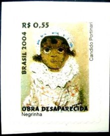 Selo postal Regular emitido no Brasil em 2004 - 829 M
