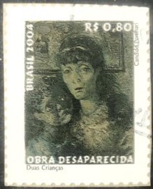 Selo postal Regular emitido no Brasil em 2004 - 830 U