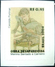 Selo postal Regular emitido no Brasil em 2004 - 831
