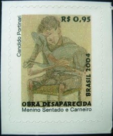 Selo postal Regular emitido no Brasil em 2004 - 831 N