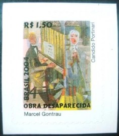 Selo postal Regular emitido no Brasil em 2004 - 833 M