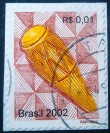 Selo postal Regular emitido no Brasil em 2005 - 834 U