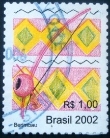 Selo postal Regular emitido no Brasil em 2005 - 838 U