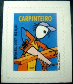 Selo postal Regular emitido no Brasil em 2007 - 845 M
