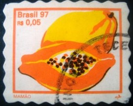 Selo postal Regular emitido no Brasil em 2000 - 780 U
