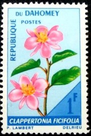 Selo postal de Daomé de 1967 Bolo Bolo