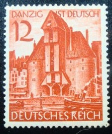 Selo postal da Alemanha Reich de 1939 Krantor