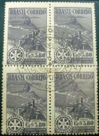 Quadra de selos postais Aéreos de 1948 - A 64 NCC