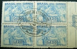 Quadra de selos postais aéreos de 1948 - A 67 MCC