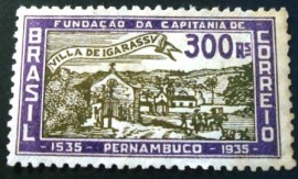 Selo postal comemorativo do Brasil de 1935  C 87