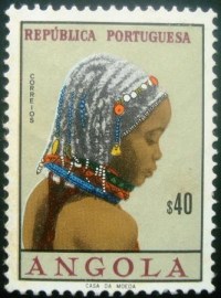 Selo postal definitivo de 1961 - Angola - 428 N