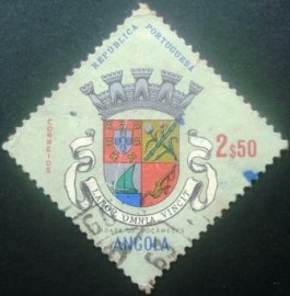 Selo postal definitivo de 1963 - Angola - 456 U