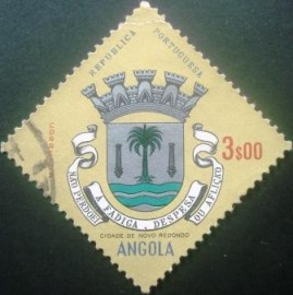 Selo postal Definitivo de 1963 - Angola - 457 U