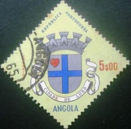 Selo postal de Angola de 1963 Luso