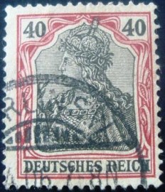 Selo postal da Alemanha Reich Germania 40