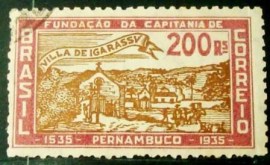 Selo postal comemorativo do Brasil de 1935  C 86 U