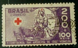 Selo postal comemorativo do Brasil de 1935  C 88 U