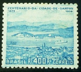 Selo postal comemorativo do Brasil de 1939 - C 136 M