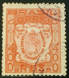 Selo postal comemorativo do Brasil de 1939 - C 137 U