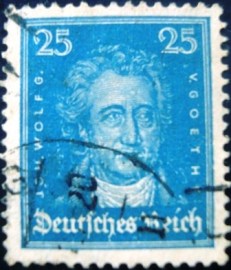 Selo postal da Alemanha de 1926 - 393 N