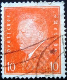 Selo postal da Alemanha de 1928 - 413 U