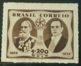 Selo comemorativo do Brasil de 1939 - C 145 N