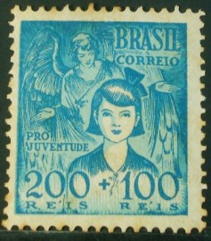 Selo comemorativo do Brasil de 1939 - C 147 N