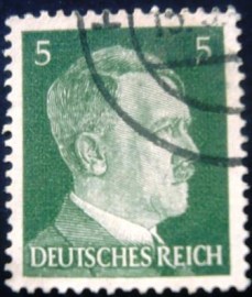Selos postal da Alemanha Reich de 1941 Adolf Hitler 5