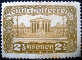 Selo postal da Áustria de 1920 - 0285 N