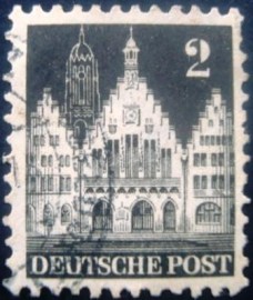 Selo postal da Alemanha de 1948 - 73 U