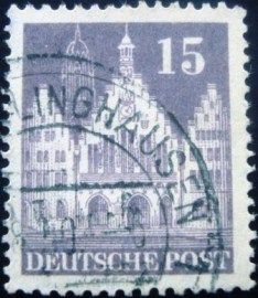 Selo postal da Alemanha de 1948 - 82 U