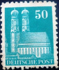 Selo postal da Alemanha de 1948 - 92 U