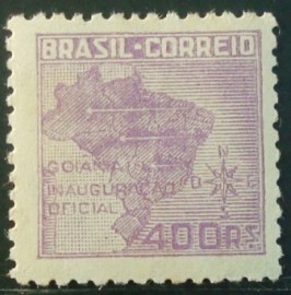 Selo postal comemorativo do Brasil de 1942 - C 175 U