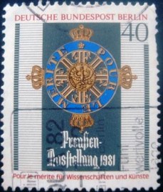 Selo postal da Alemanha de 1981 - 648 U